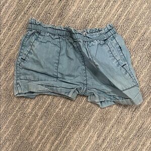 Peek little peanut denim shorts (6-12 months)